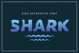 Shark Font Design Trends 2024