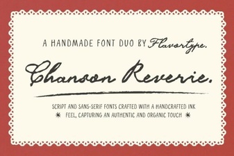 Chanson Reverie Font Design and Creative Uses