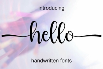 Hello Font Design Trends 2024